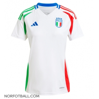 Billige Fotballdrakt Italia Replika Bortedrakt Dame EM 2024 Kortermet